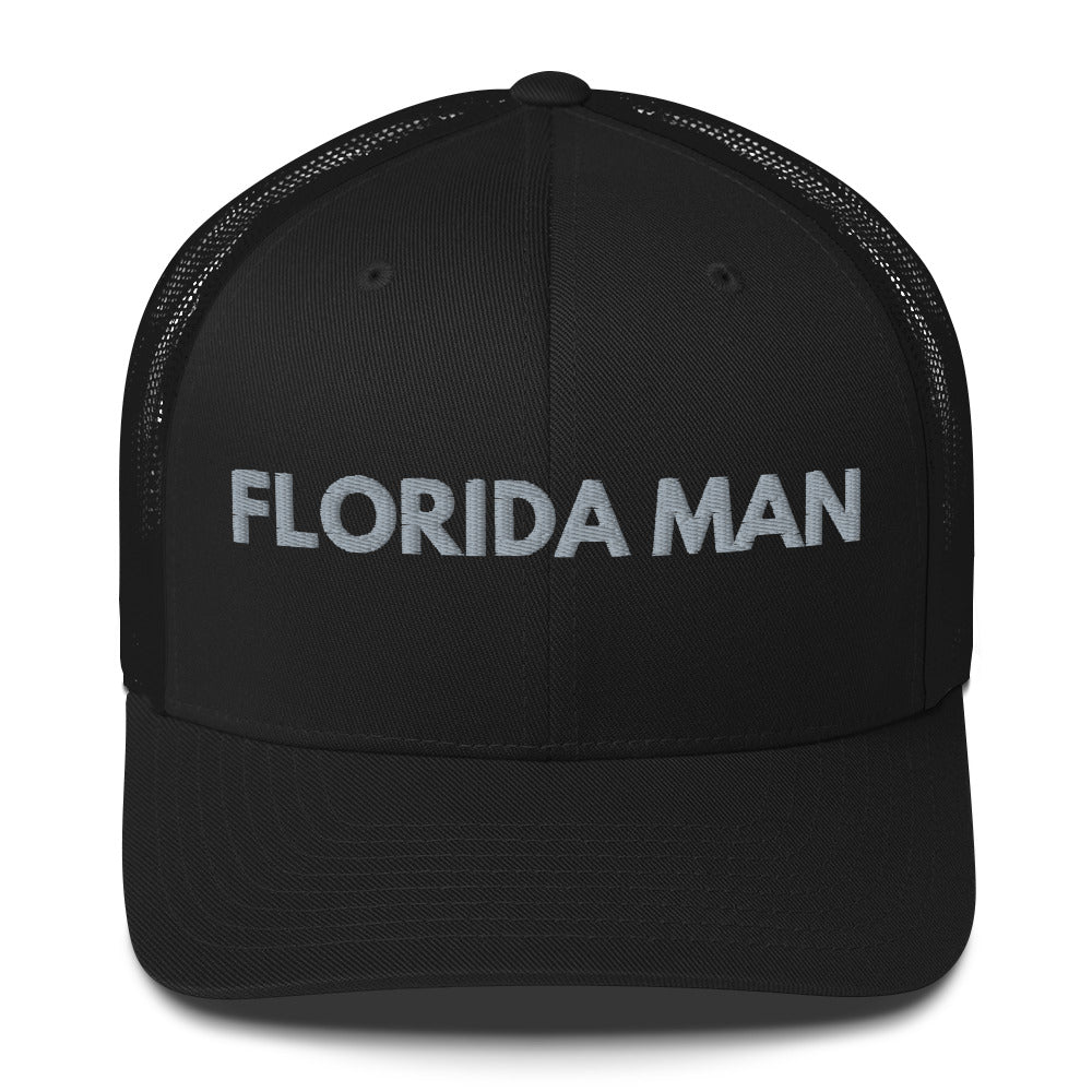 Florida Man Trucker Cap