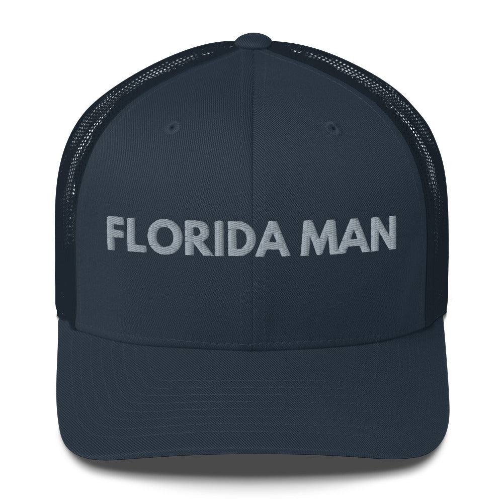 Florida Man Trucker Cap