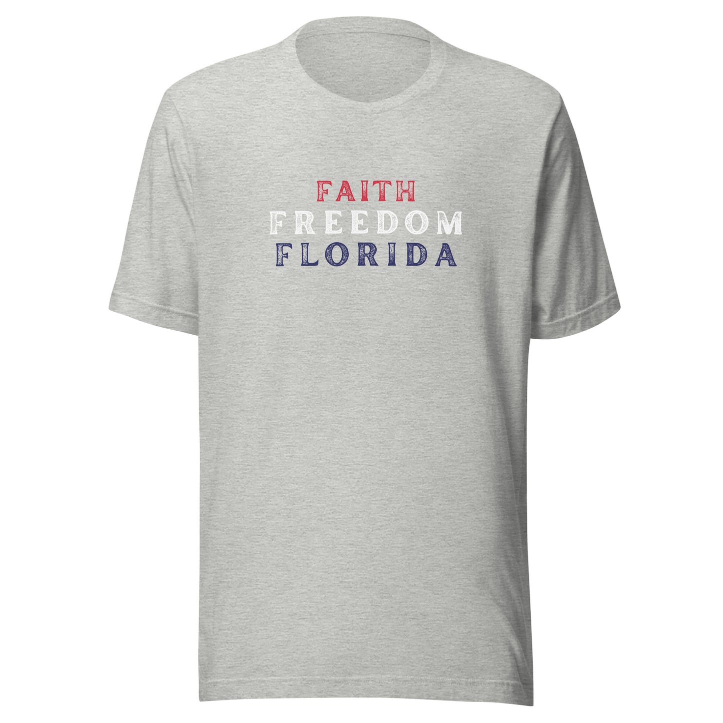 Faith Freedom and Florida T-shirt